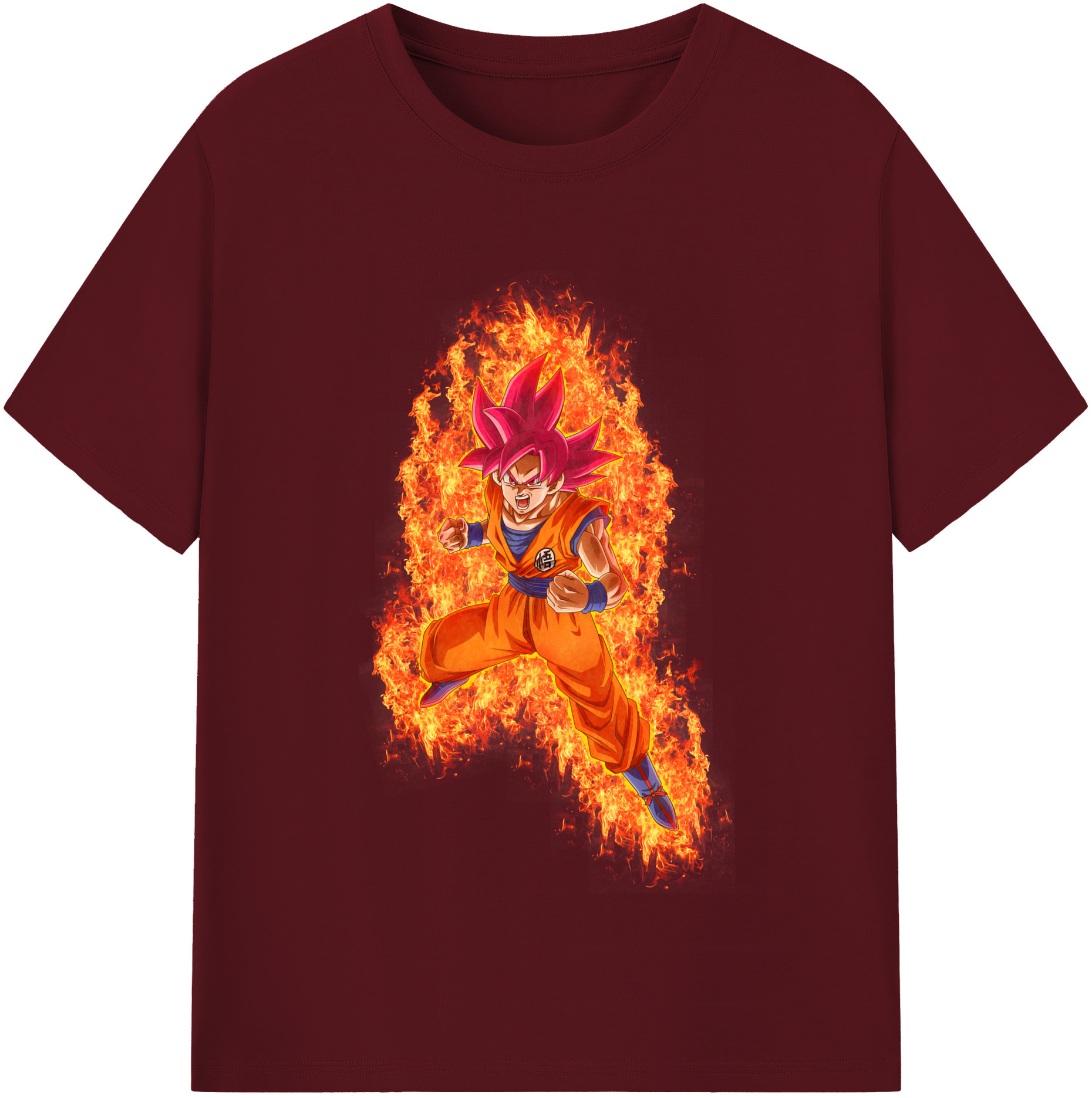 （画像用） ドラゴンボール 孫悟空（そん ごくう）Son Goku カカロット DRAGON BALL Kakarotto 綿100％半袖Tシャツ（フロントプリント）